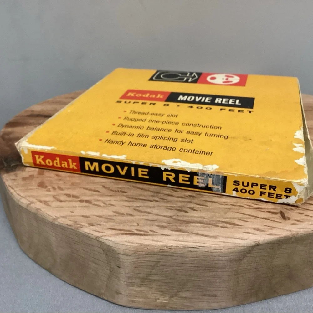 🟡 Vintage - Never Used - Kodak Movie Reel - Super 8 - 400 Feet - Made In USA